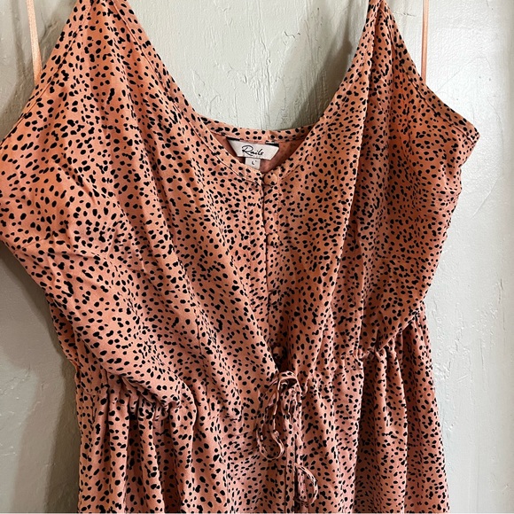 Rails button down dress with tie waist - size L - Picture 2 of 4
